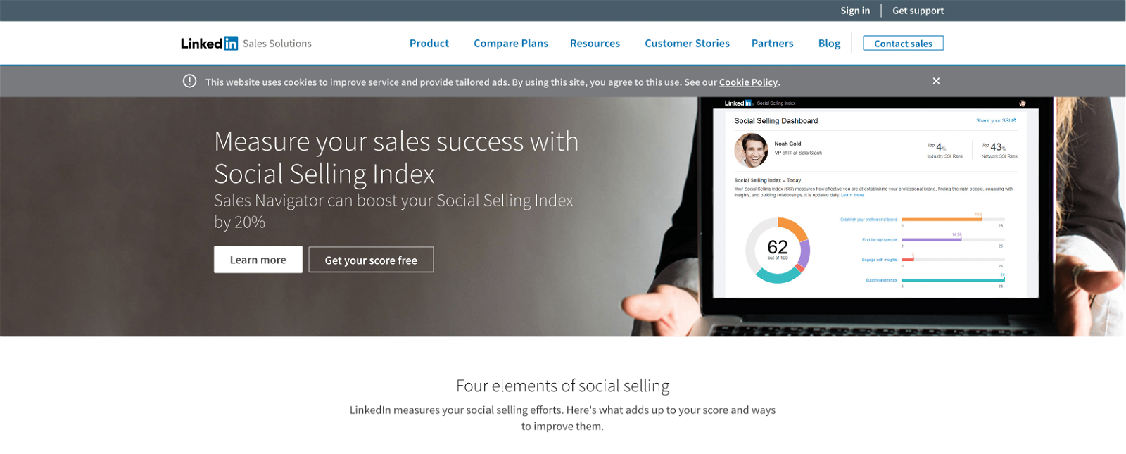 social-selling-index-dashboard