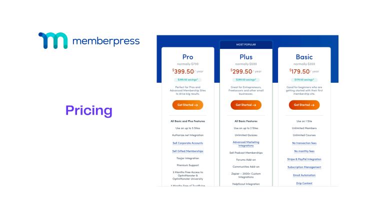 pricing memberpress