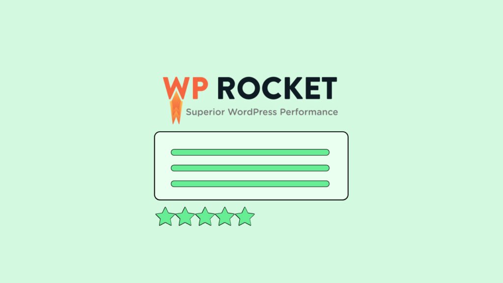 Recensione WP Rocket: il tool per ottimizzare le prestazioni del tuo sito 1